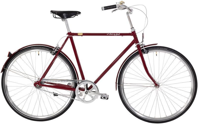 8g Herrebremse 2023 Bordeaux fra Bike By Gubi