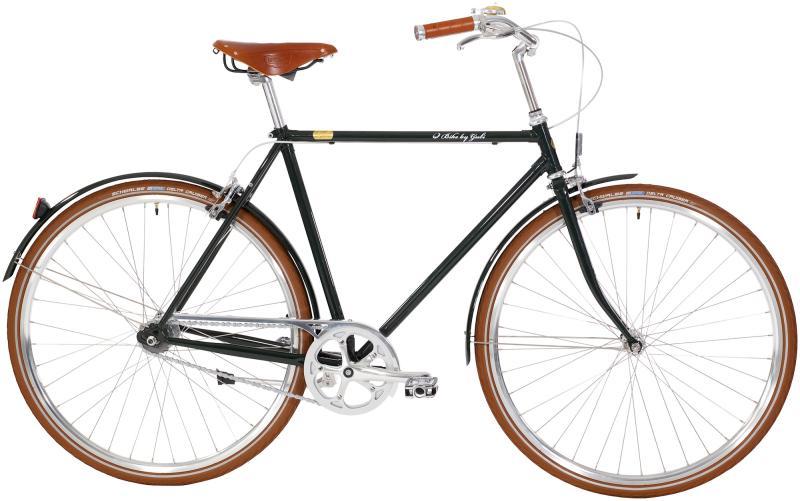 8g Herre Fælgbremse 2023 Grøn - Bike By Gubi