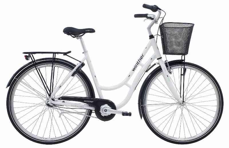 Winther Shopping Classic Dame 3g 2023 - Hvid Cykel