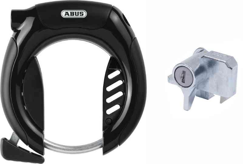 Abus 5850 Ringlås med Shimano Batterilås - Sort