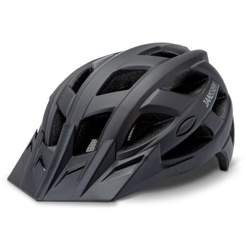 Janssen cykelhjelm - Sport lille - Sort