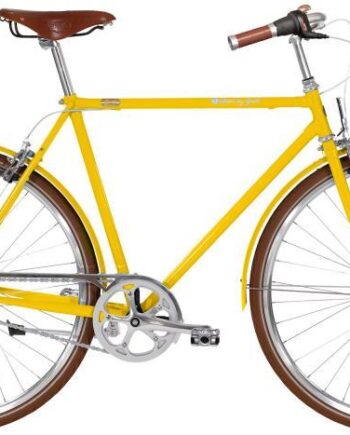 7g Herre 2024 Gul Cykel fra Bike By Gubi