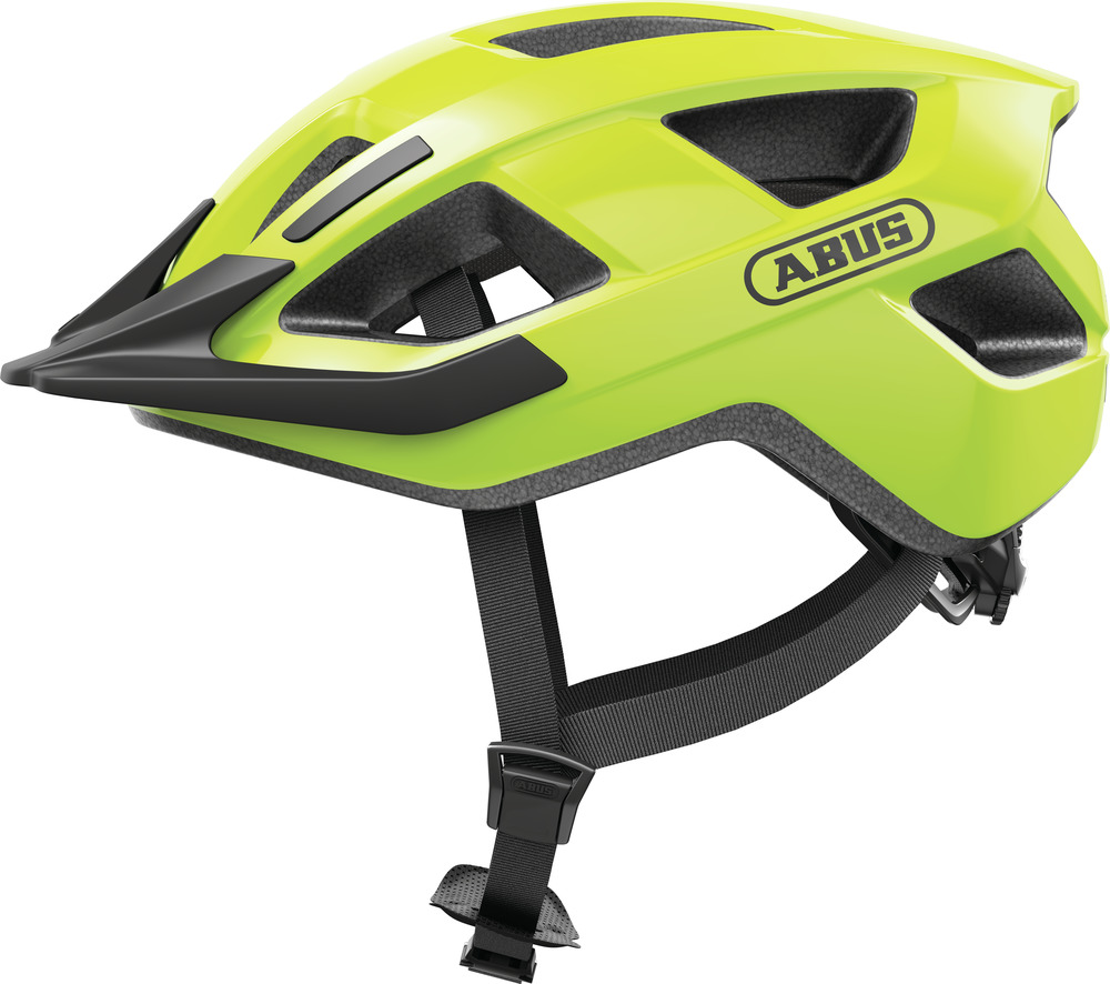 Abus Aduro 3.0 Cykelhjelm - Signal Yellow Tilbud!