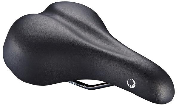 Atb Sport Sadel Dame 170x250mm Sort Stel fra Bike Attitude